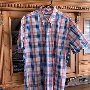 Men’s Short Sleeve Saddlebred Button Down